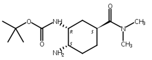 依度沙班中间体,tert-Butyl[(1R,2S,5S)-2-amino-5-[(dimethylamino)carbonyl]cyclohexyl]carbamate