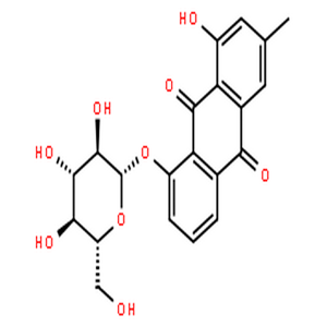 大黄酚-8-O-葡萄糖苷,Chrysophanol 8-O-beta-D-glucoside