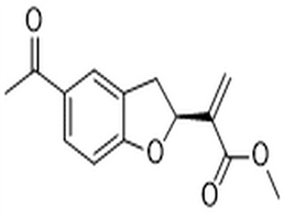 Methyl 2-(5-acetyl-2,3-dihydrobenzofuran-2-yl)propenoate,Methyl 2-(5-acetyl-2,3-dihydrobenzofuran-2-yl)propenoate