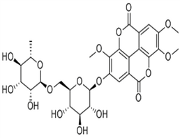 3,7,8-Tri-O-methylellagic acid 2-O-rutinoside,3,7,8-Tri-O-methylellagic acid 2-O-rutinoside