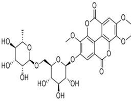 3,7,8-Tri-O-methylellagic acid 2-O-rutinoside