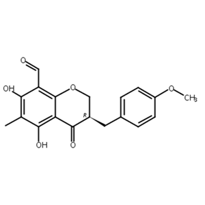8-醛基麦冬黄烷酮B,8-Formylophiopogonanone B
