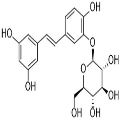 Piceatannol 3'-O-glucoside,Piceatannol 3'-O-glucoside