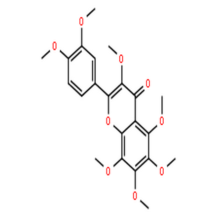 3,5,6,7,8,3’,4’-七甲氧基黄酮,2-(3,4-Dimethoxyphenyl)-3,5,6,7,8-pentamethoxy-4H-chromen-4-one