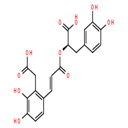 丹酚酸D,Benzenepropanoic acid, a-[[(2E)-3-[2-(carboxymethyl)-3,4-dihydroxyphenyl]-1-oxo-2-propen-1-yl]oxy]-3,4-dihydroxy-,(aR)-