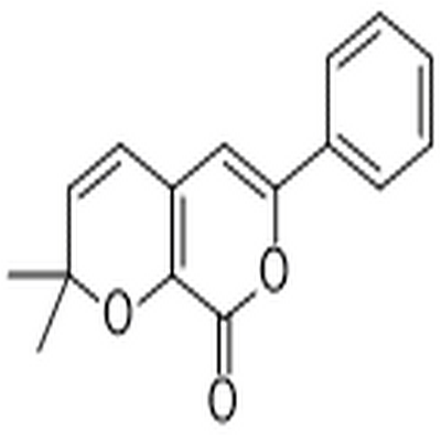 2,2-Dimethyl-6-phenylpyrano[3,4-b]pyran-8-one,2,2-Dimethyl-6-phenylpyrano[3,4-b]pyran-8-one