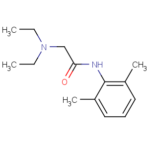 盐酸利多卡因结构式图图片