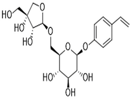 p-Vinylphenyl O-β-D-apiofuranosyl-(1→6)-β-D-glucopyranoside