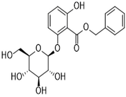 Benzyl 2-hydroxy-6-(β-glucosyloxy)benzoate