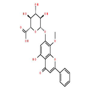 汉黄芩苷,BETA-D-GLUCOPYRANOSIDURONIC ACID