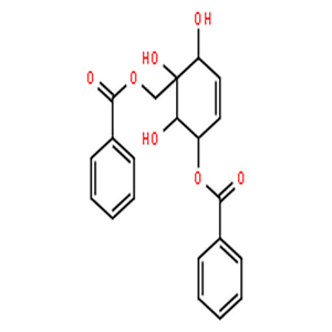 山椒子烯醇,((1R,2S,5R,6S)-5-(Benzoyloxy)-1,2,6-trihydroxycyclohex-3-en-1-yl)methyl benzoate