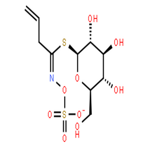 黑芥子硫苷酸钾一水,b-D-Glucopyranose, 1-thio-,1-[N-(sulfooxy)-3-butenimidate], monopotassium salt, monohydrate, (Z)- (9CI)