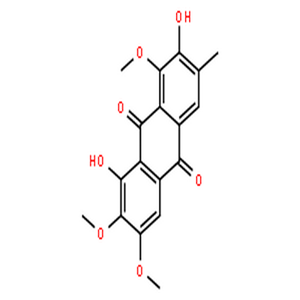 决明素,1,7-Dihydroxy-2,3,8-trimethoxy-6-methylanthracene-9,10-dione