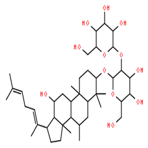 人参皂苷 Rg5,b-D-Glucopyranoside, (3b,12b,20E)-12-hydroxydammara-20(22),24-dien-3-yl 2-O-b-D-glucopyranosyl-