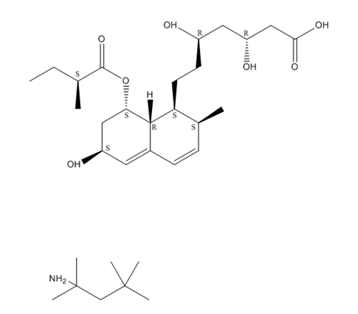 普伐他汀四甲基丁胺,Pravastatin 1,1,3,3-tetramethylbutylamine