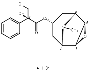 樟柳碱氢溴酸盐,Anisodine hydrobromide