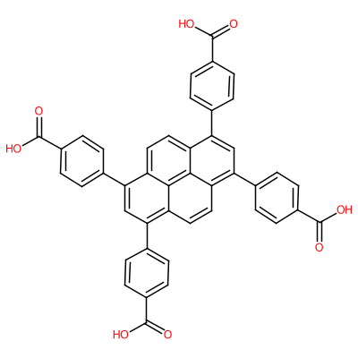 1,3,6,8-四(4-羧基苯)芘,4,4',4'',4'''-(1,9-dihydropyrene-1,3,6,8-tetrayl)tetrabenzoic acid