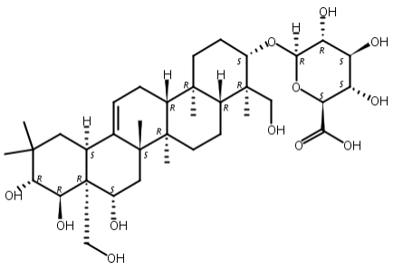 紫花前胡素,Deacylgymnemic acid