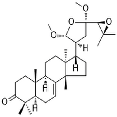 21,23:24,25-Diepoxy-21,23-dimethoxytirucall-7-en-3-one,21,23:24,25-Diepoxy-21,23-dimethoxytirucall-7-en-3-one