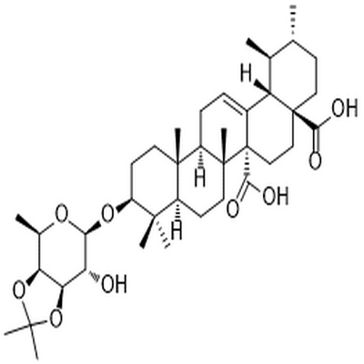 Quinovic acid 3β-O-(3',4'-O-isopropylidene)-β-D-fucopyranoside,Quinovic acid 3β-O-(3',4'-O-isopropylidene)-β-D-fucopyranoside