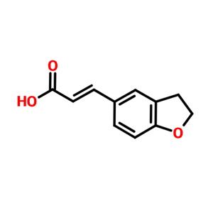 (2E)-3-(2,3-二氢苯并呋喃-5-基)丙酸