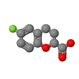 6-氟-3,4-二氢-2H-苯并吡喃-2-甲酸,6-Fluoro-3,4-dihydro-2H-1-benzopyran-2-carboxylic acid