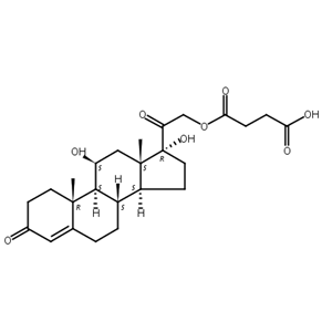 氢化可的松琥珀酸酯,Hydrocortisone Hemisuccinate