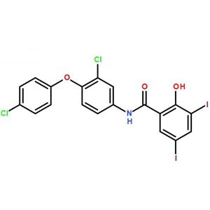 碘醚柳胺,Rafoxanide