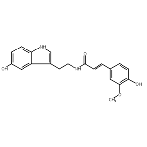 N-阿魏羟色胺,N-Feruloylserotonin/Moschamine