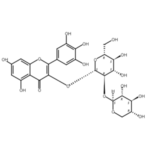 杨梅素-3-O-β-D-木糖（1-2）-β-D-葡萄糖苷