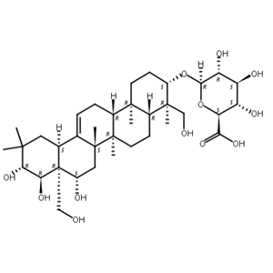 紫花前胡素,Deacylgymnemic acid