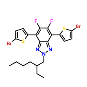 4,7-双(5-溴噻吩基)-2-(2-乙基己基)-5,6-二氟-2H-苯并[D][1,2,3]噻二唑