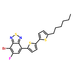 4-溴-5-氟-7-(5'-己基- [2,2'-聯(lián)噻吩]-5-基)苯并[c][1,2,5]噻二唑