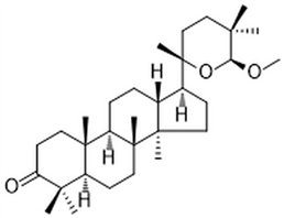 20,24-Epoxy-24-methoxy-23(24-25)abeo-dammaran-3-one,20,24-Epoxy-24-methoxy-23(24-25)abeo-dammaran-3-one