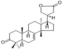 3-Oxo-24,25,26,27-tetranortirucall-7-en-23,21-olide,3-Oxo-24,25,26,27-tetranortirucall-7-en-23,21-olide