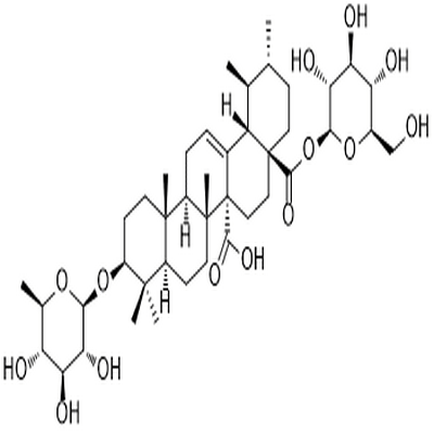 Quinovic acid 3-O-(6-deoxyglucoside) 28-O-glucosyl ester,Quinovic acid 3-O-(6-deoxyglucoside) 28-O-glucosyl ester