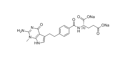 培美曲塞杂质01,sodium (4-(2-(2-amino-1-methyl-4-oxo-4,7-dihydro-1H-pyrrolo[2,3-d] pyrimidin-5-yl)ethyl)benzoyl)-L-glutamate