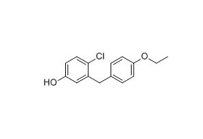 达格列净杂质40,4-chloro-3-(4-ethoxybenzyl)phenol