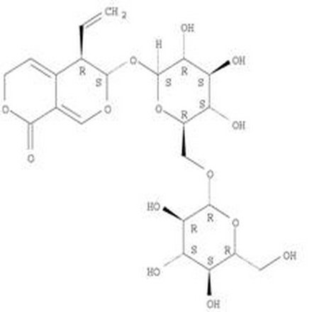 6'-O-β-D-葡萄糖基龙胆苦苷,6'-O-β-D-Glucosylgentiopicroside