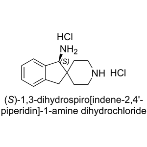 (S)-1,3-dihydrospiro[indene-2,4'-piperidin]-1-amine dihydrochloride