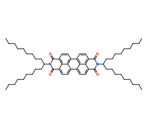 N,N'-bis-(10-nonadecyl)perylene-3,4,9,10-tetracarboxylic acid diimide