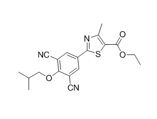 非布索坦杂质41,ethyl 2-(3,5-dicyano-4-isobutoxyphenyl)-4-methylthiazole-5- carboxylate