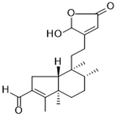 (4→2)-Abeo-16-hydroxycleroda-2,13-dien-15,16-olide-3-al,(4→2)-Abeo-16-hydroxycleroda-2,13-dien-15,16-olide-3-al