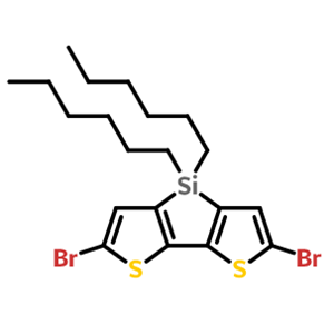 2,6-二溴-4,4-二己基-4H-硅杂环戊二烯并[3,2-B:4,5-B']二噻吩