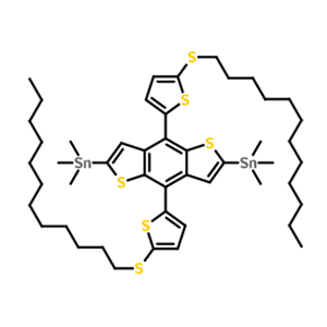 (4,8-双(5-(十二烷基硫基)噻吩基)苯并[1,2-b:4,5-b']二噻吩基)双(三甲基锡)