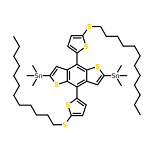 (4,8-雙(5-(十二烷基硫基)噻吩基)苯并[1,2-b:4,5-b']二噻吩基)雙(三甲基錫)