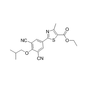 非布索坦杂质41,ethyl 2-(3,5-dicyano-4-isobutoxyphenyl)-4-methylthiazole-5- carboxylate