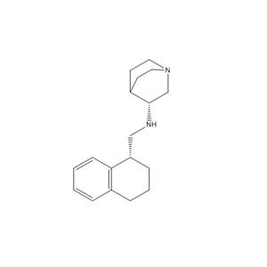 鹽酸帕洛諾司瓊雜質5 (R,R中間體異構體),(R)-N-(((R)-1,2,3,4-tetrahydronaphthalen-1-yl)methyl)quinuclidin-3-amine