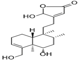 6α,16,18-Trihydroxycleroda-3,13-dien-15,16-olide