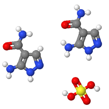 3-氨基吡唑-4-甲酰胺半硫酸盐,3-aminopyrazole-4-carboxamide hemisulfate